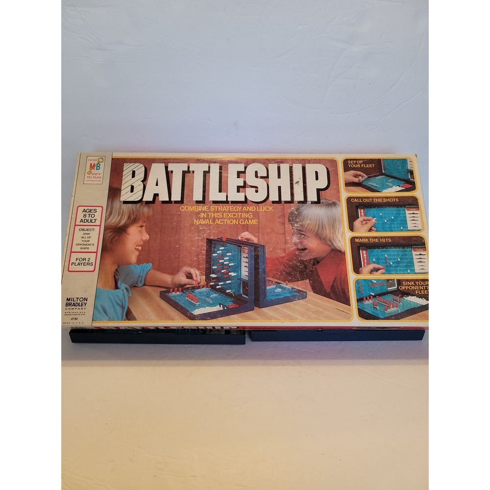 Milton Bradley Battleship Vintage game 1978